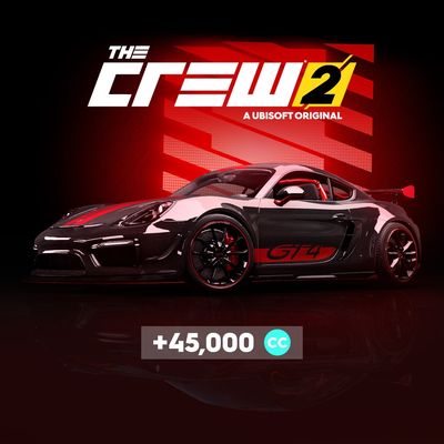The Crew® 2 — стартовый набор Porsche Cayman GT4 Carbon Edition