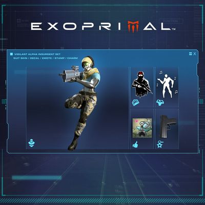 Exoprimal - Комплект «Зоркая Альфа: Мятежница»