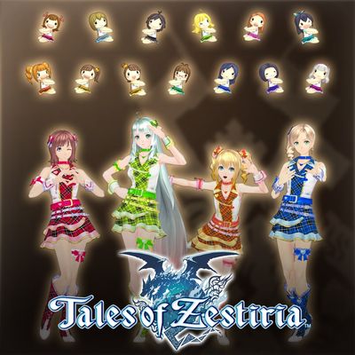 Tales of Zestiria - набор костюмов Idolmaster