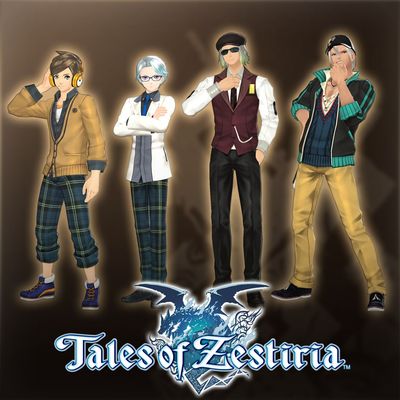 Tales of Zestiria - набор мужских школьных костюмов