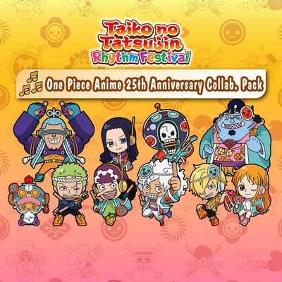 Taiko no Tatsujin: Rhythm Festival - One Piece Anime 25th Anniversary Collab. Pack