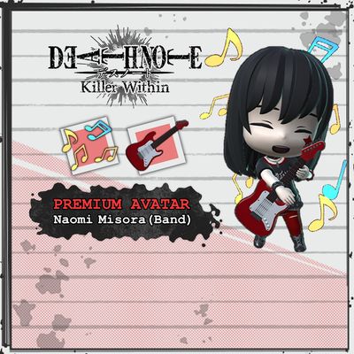 DEATH NOTE Killer Within - Premium Avatar: Naomi Misora (Band)