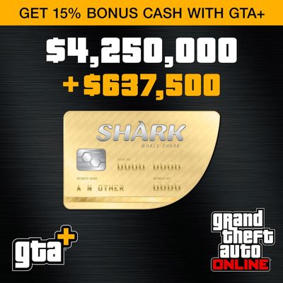 GTA+: платежная карта «Акула-кит» (PS5™)
