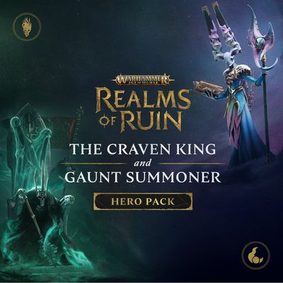 Warhammer Age of Sigmar: Realms of Ruin — Набор героев «Жаждущий Король и Измождённый Призыватель»