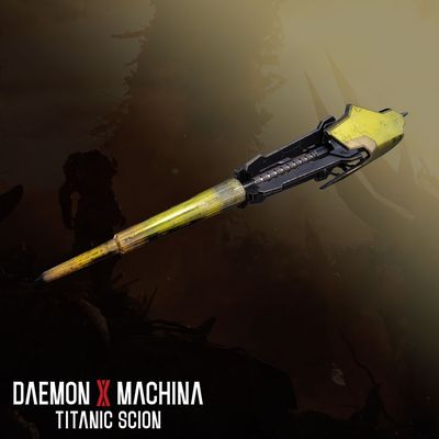 Daemon X Machina: Titanic Scion - Металлическое снаряжение - Valkyrie Will (копье)