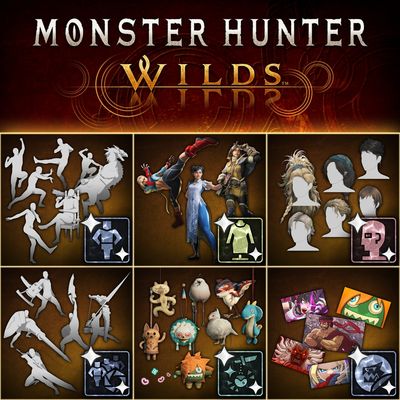 Monster Hunter Wilds Extras Cosmetic DLC Pack